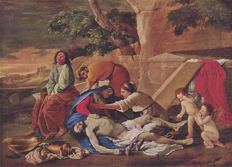 Nicolas Poussin Beweinung Christi china oil painting image